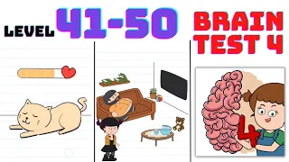 Brain Test 4 Level 41,42,43,44,45,46,47,48,49,50 Answers - Brain Test 4 All Levels (41-50) Answers|