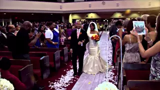 Bridal Entrance - Brandon and Christi's Wedding