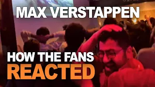 How worldwide Verstappen fans reacted during the GP Abu Dhabi 2021