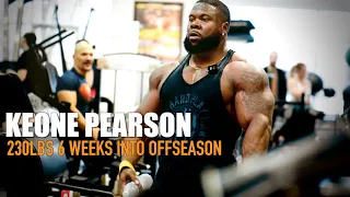 212 Olympia Champ Keone Pearson BACK Training At Destination