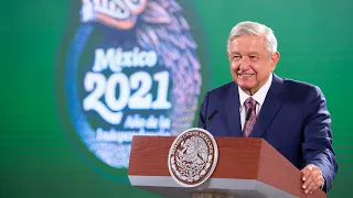 Llamado a elecciones libres y pacíficas el 6 de junio. Conferencia presidente AMLO