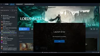 Fix Lords of the Fallen Easy Anti Cheat Error On PC