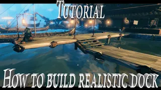 Build an dock in Valheim with Just a Few Clicks - Tutorial