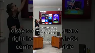 Grandson Helps Grandmother Learn How to Use New Smart TV