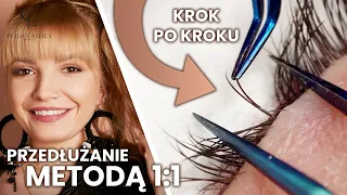 Przedłużanie rzęs metodą 1 do 1 - jak wykonać? Stylizacja rzęs dla początkujących | Posh Lashes