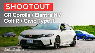 What’s the Best Performance Car? Civic Type R vs Elantra N vs Golf R vs GR Corolla