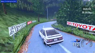 Toyota Corolla Sprinter Trueno (Takumi Run with Æ86) In ShomaruD Inbound - Fujiwara Tofu Shop FiveM