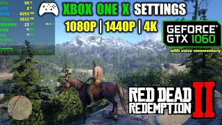 GTX 1060 | Red Dead Redemption 2 - Xbox One X Settings