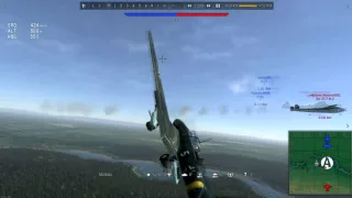 War Thunder Stuka G2 - bomber hunt