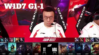 TT vs WBG - Game 1 | Week 1 Day 7 LPL Spring 2024 | TT vs Weibo Gaming G1