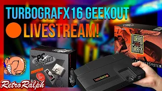 TurboGrafx-16 Mini - Geek Out - Livestream!