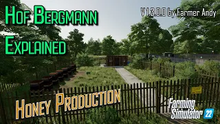 ❓ FS22 Hof Bergmann Explained ❓ Honey Production