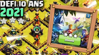 Réussir le Défi 2021 des 10 ans de Clash of Clans