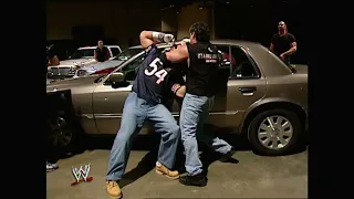 Parking Lot Brawl Eddie Guerrero vs John Cena 2003