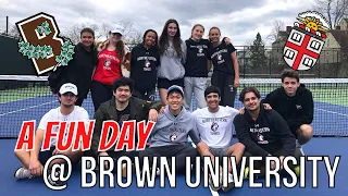 A College Tennis Day at Brown University