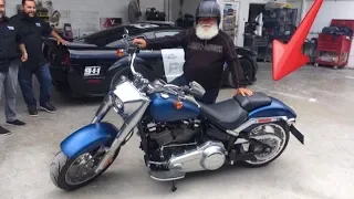 GETTING MY GRANDPA HIS DREAM MOTORCYCLE (EMOTIONAL)