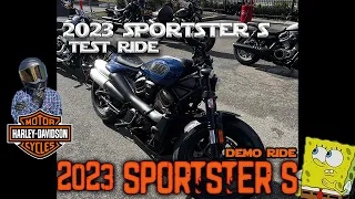 2023 Harley Davidson Sportster S Test Ride First Impressions w/ Mid Controls!