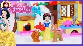 Snow White's Forest Cottage Lego Disney Princess Junior Set Build Review Silly Play Kids Toys