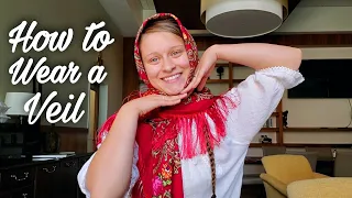 How to Wear a Scarf and Chapel Veil