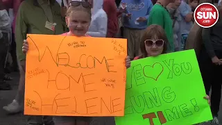 Hélène Campbell dances with Barrhaven