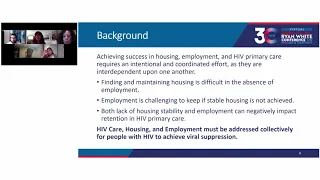 Improving HIV Health Outcomes Via Coordination of Supportive Employment/Housing Services (16781)