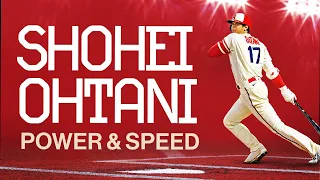 Shohei Ohtani joins the 40 HR/20 SB club for the second time in his career! | 大谷翔平ハイライト