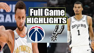 Golden State Warriors vs San Antonio Spurs  Full Game Highlights | March 9 | 2024 NBA Season