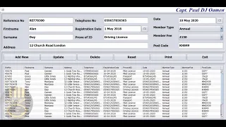 How to Create a Data Entry Form with SQL Database in Java NetBeans - Full Tutorial