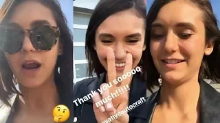 Nina Dobrev | Instagram Story Videos | September 15 2017