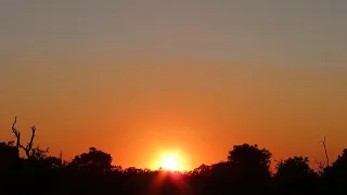 Full 20 min of an African sunrise