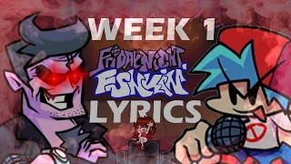 Daddy Dearest with Lyrics / Week 1 | FRIDAY NIGHT FUNKIN' with lyrics!