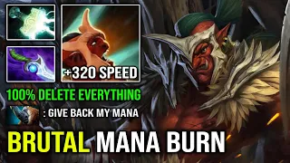 BRUTAL Mana Burn 100% Max Speed Diffusal Troll Warlord OP Hit Like a Truck 7.32d Dota 2