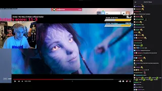 xQc reacts to Avatar 2 Official Trailer w/Chat | Avatar The Way Of Water
