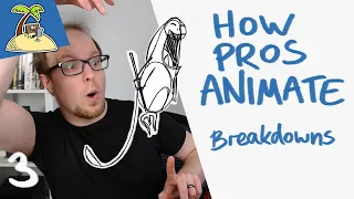 Breakdowns - animating a cute bouncing monster part 3 - 2D animation class [014]