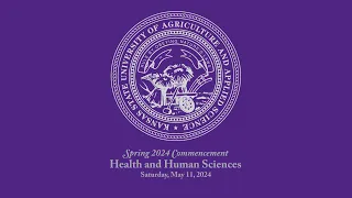 Health & Human Sciences | Commencement Spring 2024
