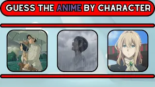 Can You Guess The Anime By Character? | Anime Quiz