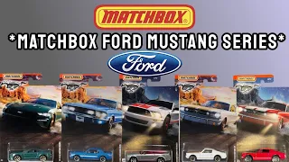 "Enjoy the Sensation of Mastering the Road with the Matchbox Ford Mustang Car Series"