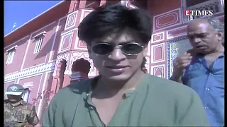 EXCLUSIVE BTS Footage Of 'Pathaan' Shah Rukh Khan From The Making Of 'Karan Arjun'