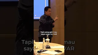 Siap membawa sepak bola Indonesia terbang tinggi #shorts #erickthohir