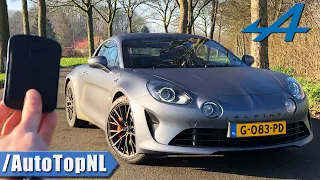 Alpine A110S REVIEW POV Test Drive on ROAD & AUTOBAHN NO SPEED LIMIT by AutoTopNL