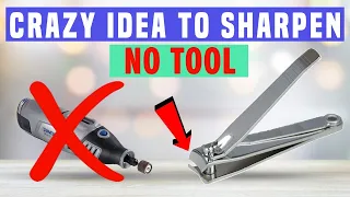 How to Sharpen any Nail Clipper without any Tool - Restoration