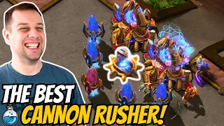 Nobody can stop my Cannon Rush! | Cannon Rush in Grandmaster #54 StarCraft 2