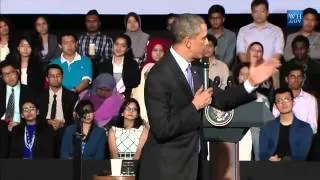 Obama Speaks To Malaysian Young Leaders - Full Speech