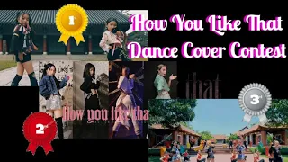 How You Like That Dance Cover Contest Winners Video Mix HD