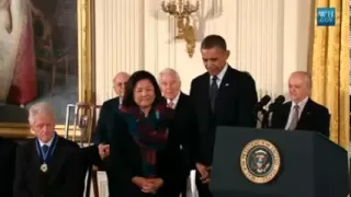 Obama Honors Medal Of Freedom Winners - Full Video 2013