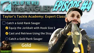 Completing Taylors Tackle Academy Expert Class Part 1! The Angler Beginners Guide Episode 4