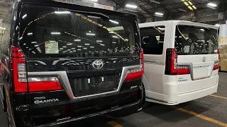 Toyota Granvia Premium 2023 #black Color | #exterior and #interior