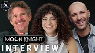 'Moon Knight' Cast Interviews | Ethan Hawke, May Calamawy, Mohamed Diab And More!