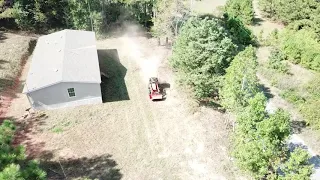 Before and After Cleaning up an Overgrown Property