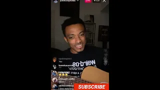 Intimate Worship with Jonathan McReynolds On Instagram Live and Surprise... (SUBSCRIBE) ♥️